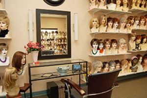 inside our wig boutique